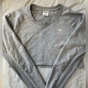 Gym shark Training Cropped Sweater